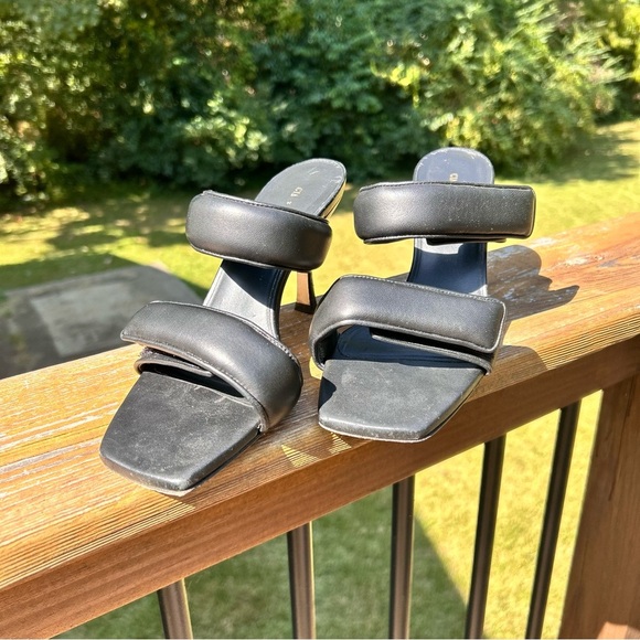 Gia x Pernille Perni 03 Two-Strap Padded Leather Sandals - Picture 3 of 7